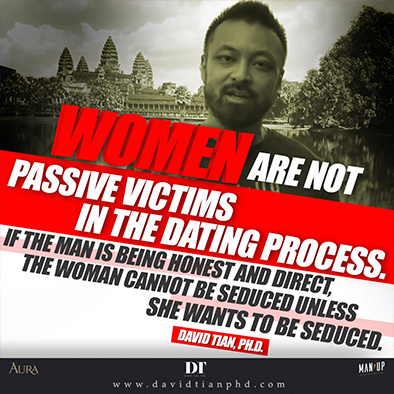 Women are not passive victims in the modern dating process